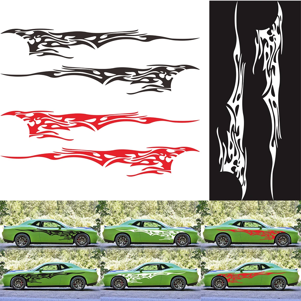 2Pcs Car Styling Stickers Auto Both Side Body Fire Flame Sticker Vinyl Decal Automobiles Car Accessories For Dropshipping CSV
2Pcs Car Styling Stickers Auto Both Side Body Fire Flame Sticker Vinyl Decal Automobiles Car Accessories For Dropshipping CSV