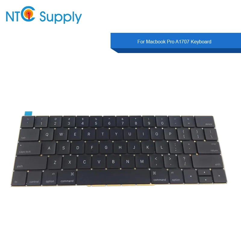 A1707 Keyboard with backlight keyboard replacement For Macbook Pro A1707 US Kayboard
A1707 Keyboard with backlight keyboard replacement For Macbook Pro A1707 US Kayboard