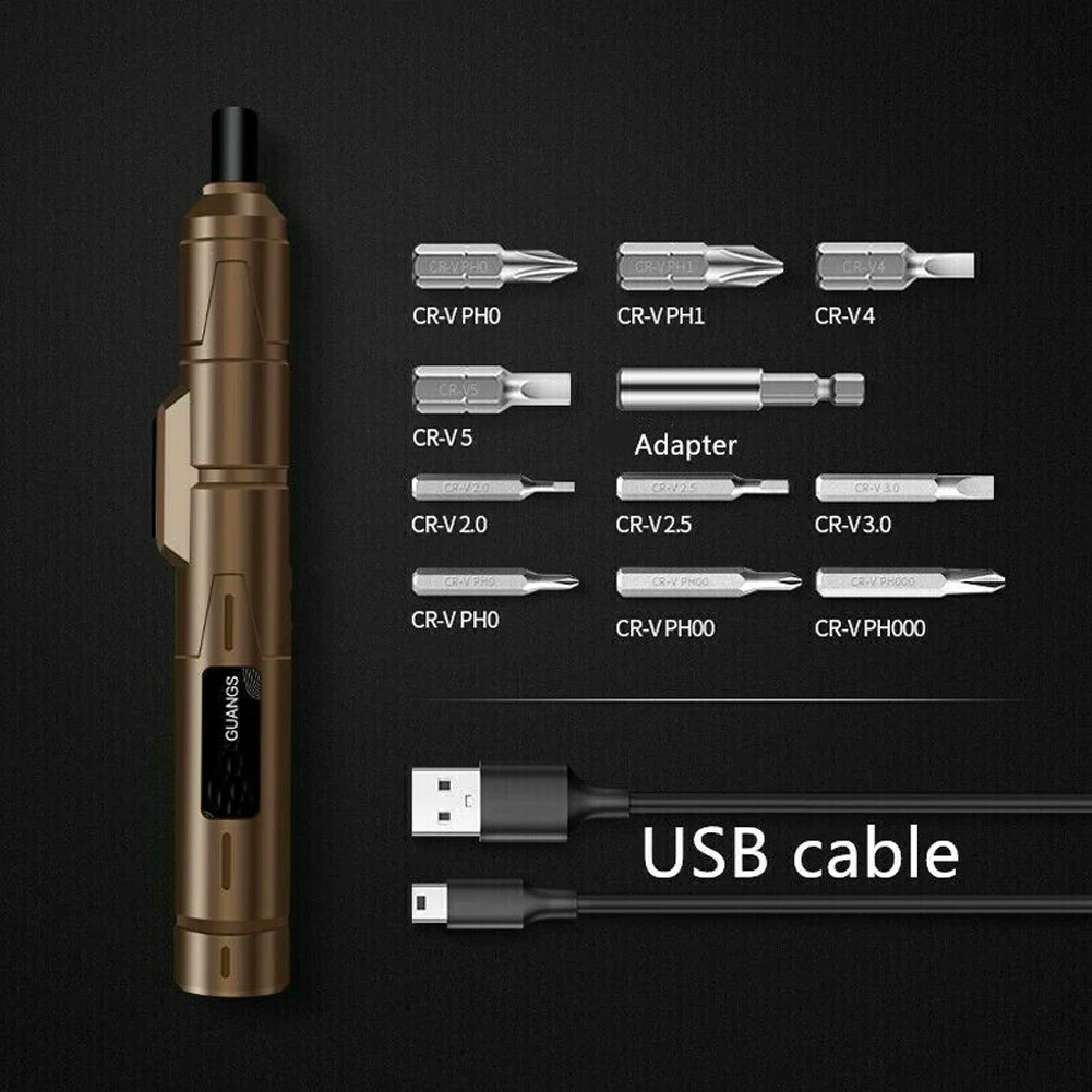 DC 3.6V Electric Screwdriver Mini 1300mAh Lithium Cordless Electric Power Screwdriver USB Charger Power Tools Metal Woodworking
DC 3.6V Electric Screwdriver Mini 1300mAh Lithium Cordless Electric Power Screwdriver USB Charger Power Tools Metal Woodworking