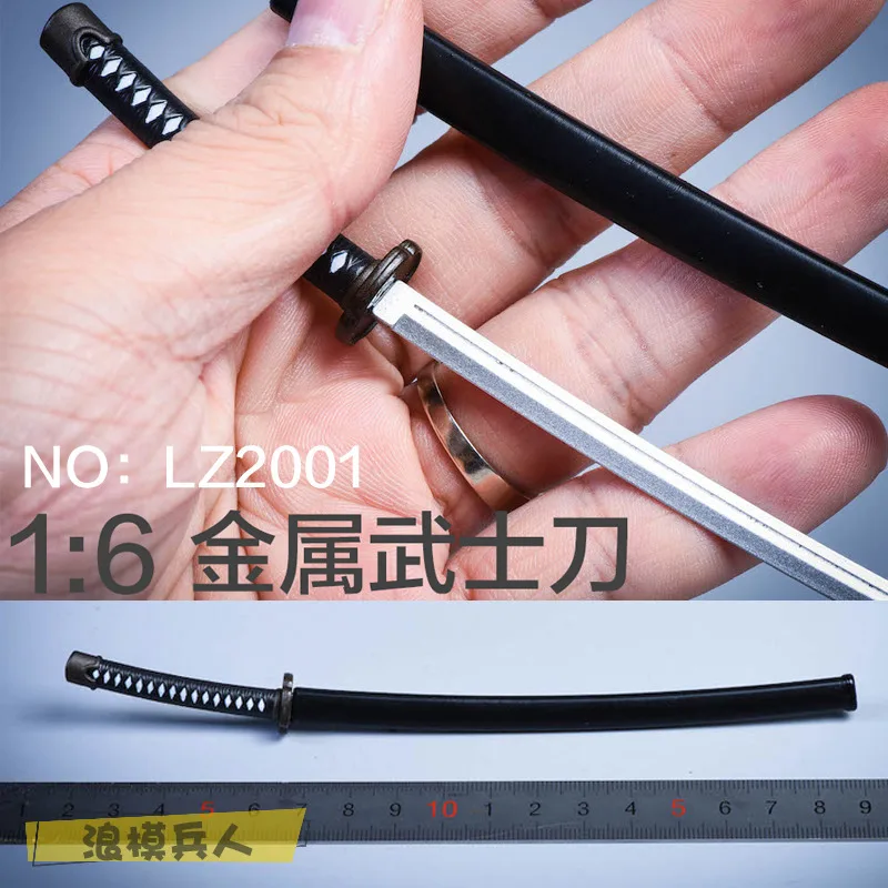 1/6 Miyamoto Musashi Japanese Ronin Weapon Model Katana Alloy Sword Model Soldier Scene Accessories for 12-inch doll
1/6 Miyamoto Musashi Japanese Ronin Weapon Model Katana Alloy Sword Model Soldier Scene Accessories for 12-inch doll