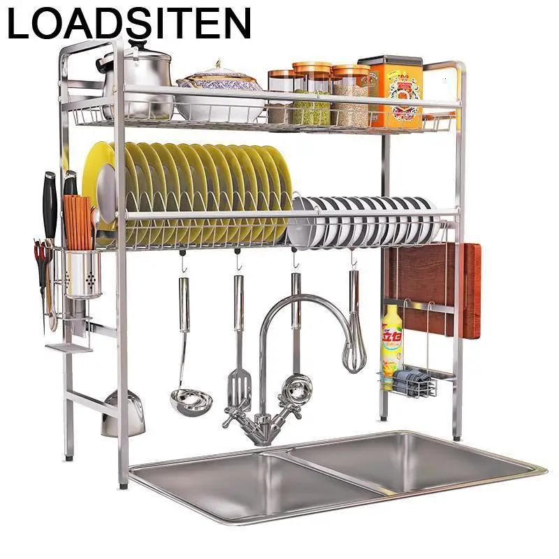 Almacenamiento Organizadores De Scolapiatti стойка из нержавеющей стали Кухня Mutfak Cozinha Cocina Organizador