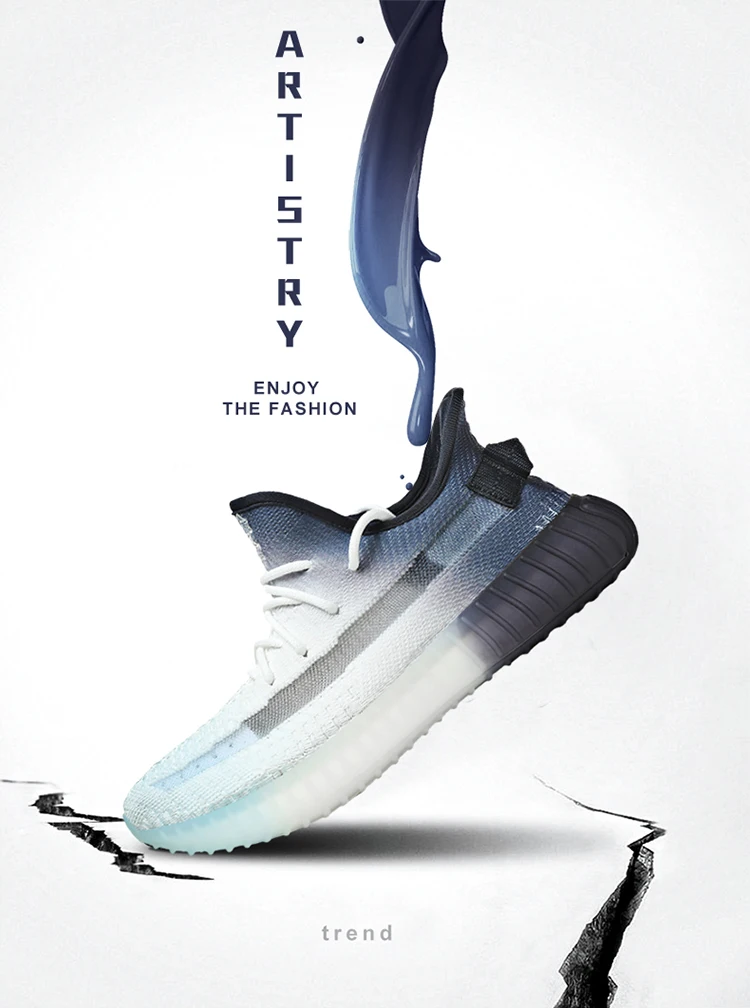 2021 New Men's Sneakers Shoes Yeezys Casual Ombre Color Shoes Men's Original Casual Sneakers Breathable Male Walking Sneakers
2021 New Men's Sneakers Shoes Yeezys Casual Ombre Color Shoes Men's Original Casual Sneakers Breathable Male Walking Sneakers