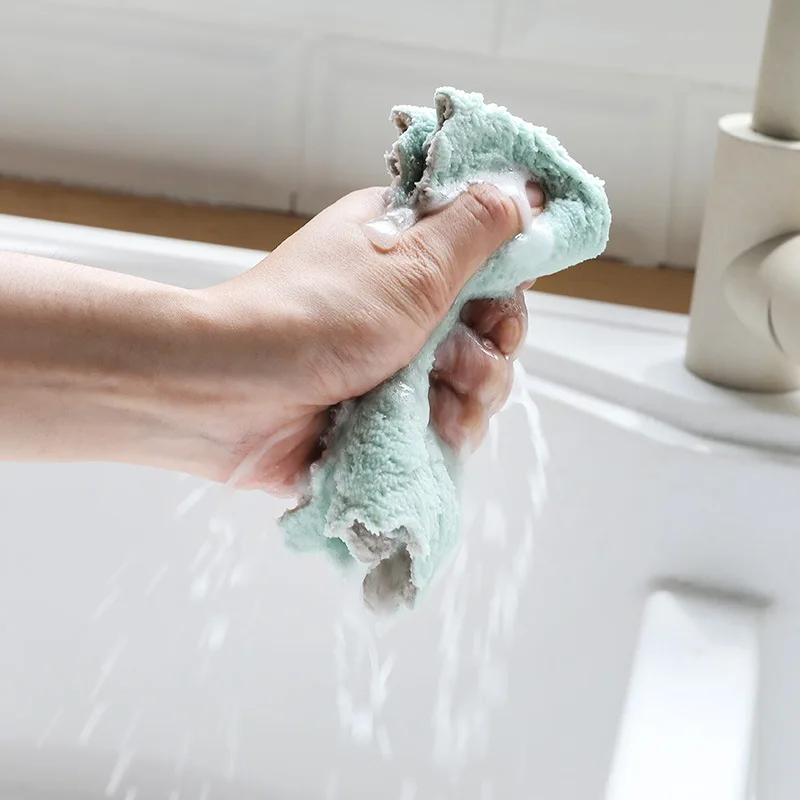 Super Absorbent Microfiber Kitchen Dish Cloth High-efficiency Tableware Household Cleaning Towel Kitchen Tools Gadgets
Super Absorbent Microfiber Kitchen Dish Cloth High-efficiency Tableware Household Cleaning Towel Kitchen Tools Gadgets