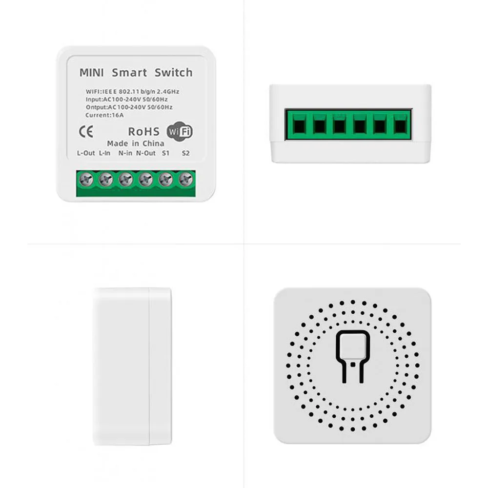 Tuya WiFi Smart Switch 16A Led Light Smart Life Push Module Supports 2 Way APP Voice Relay Timer Google Home Alexa
Tuya WiFi Smart Switch 16A Led Light Smart Life Push Module Supports 2 Way APP Voice Relay Timer Google Home Alexa