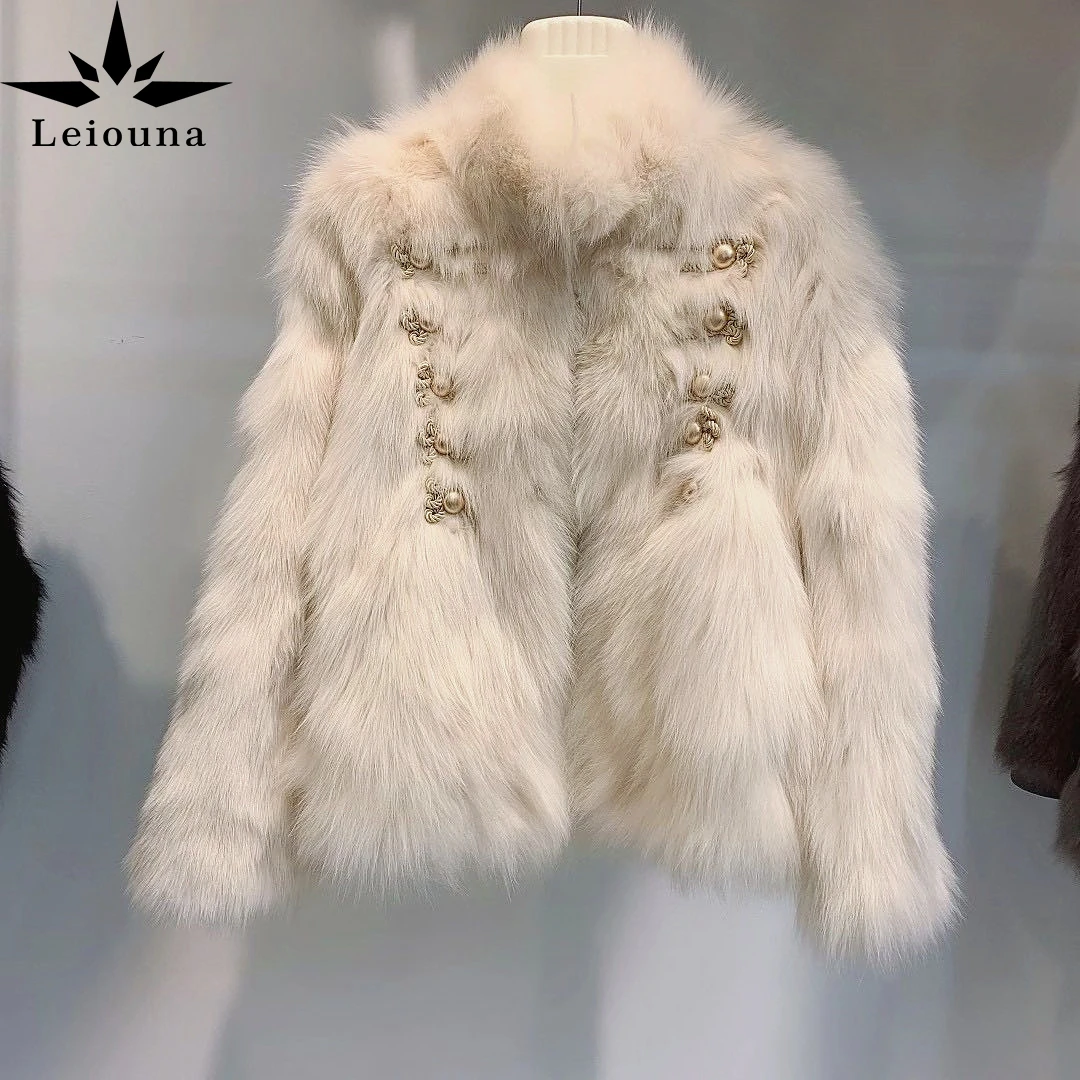 Leiouna Hot Slim Casual White 2021 Women's Fox Faux Fur Grass Coat Winter Short Lady Style Fur Imitation One Fur Ladies Coats
Leiouna Hot Slim Casual White 2021 Women's Fox Faux Fur Grass Coat Winter Short Lady Style Fur Imitation One Fur Ladies Coats