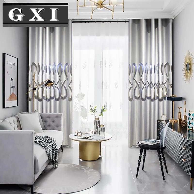 Geometric Modern Curtains For Living Room Embroidery Tulle Light Gray Luxury Hollow Window Treatments Screen Custom Size
Geometric Modern Curtains For Living Room Embroidery Tulle Light Gray Luxury Hollow Window Treatments Screen Custom Size