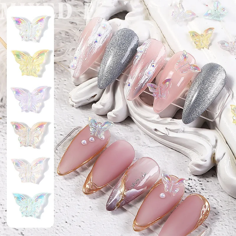 30pcs Aurora Glitter Sequins 3D Butterfly Zircon Nails Rhinestones Jewelry DIY Professional Manicure Nail Art Decorations Tool
30pcs Aurora Glitter Sequins 3D Butterfly Zircon Nails Rhinestones Jewelry DIY Professional Manicure Nail Art Decorations Tool