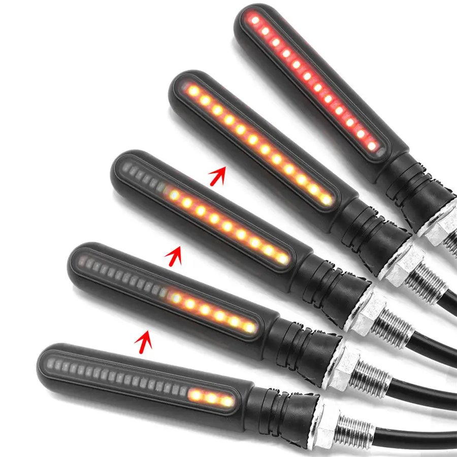 Rear Turn Signal Lights LED Blinker+Red Strobe Light Motorcycle ATV Scooter Durable Useful Practical
Rear Turn Signal Lights LED Blinker+Red Strobe Light Motorcycle ATV Scooter Durable Useful Practical