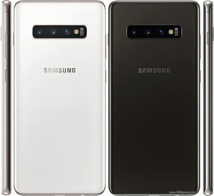 Разблокированный телефон Samsung Galaxy S10 + Plus G975F/U 128 ГБ 512 Восьмиядерный процессор