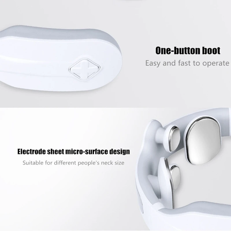 Neck Massage Instrument Multifunctional Vibration Intelligent EMS Pulse Technology Remote Control Cervical Massager
Neck Massage Instrument Multifunctional Vibration Intelligent EMS Pulse Technology Remote Control Cervical Massager