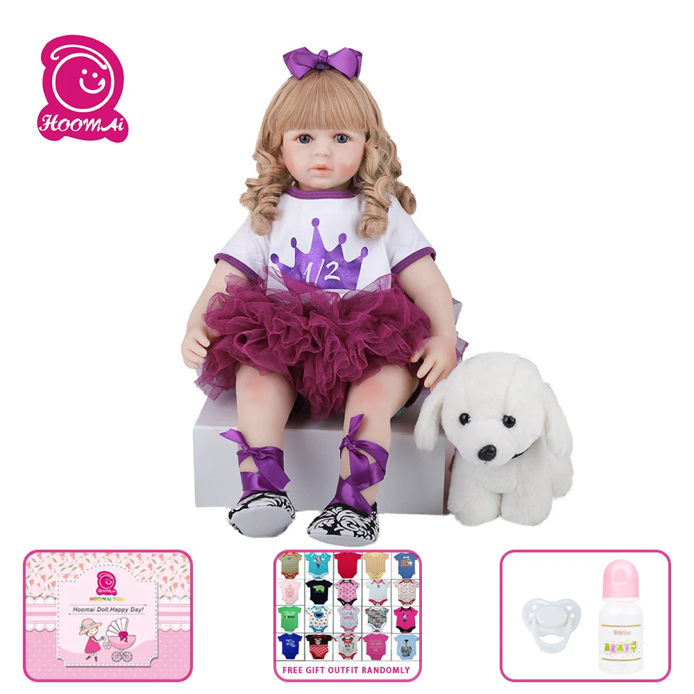 Hoomai Realistic Newborn Baby 24 '' Silicone Doll Lifelike Bebe Reborn Dolls For Children Birthday Gift princess peach toy
Hoomai Realistic Newborn Baby 24 '' Silicone Doll Lifelike Bebe Reborn Dolls For Children Birthday Gift princess peach toy