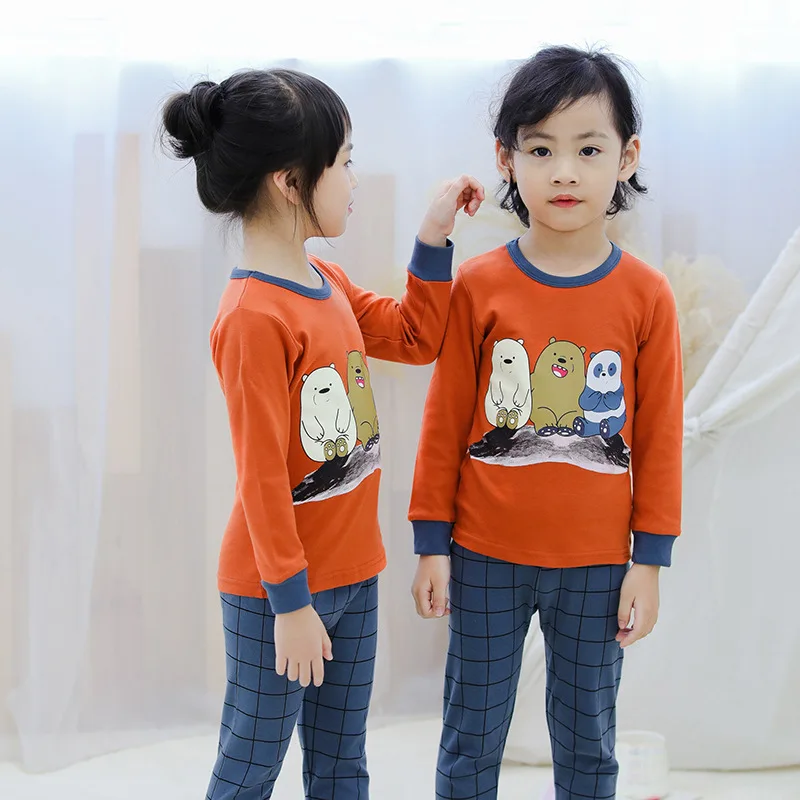 Autumn Baby Girls Clothes Pajamas Sets Boy Pyjamas Kids Homewear Cotton Nightwear Children's Cartoon Clothing Suits Pijamas Set 
Autumn Baby Girls Clothes Pajamas Sets Boy Pyjamas Kids Homewear Cotton Nightwear Children's Cartoon Clothing Suits Pijamas Set
