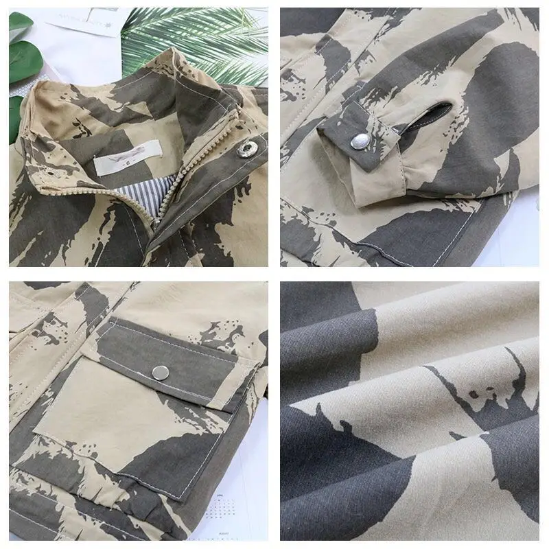 Spring Fall Boys Jacket Children Autumn Outwear Jacket Children Cotton Camouflage Coat 3-7 years Boys Windbreaker Zipper Clothes
Spring Fall Boys Jacket Children Autumn Outwear Jacket Children Cotton Camouflage Coat 3-7 years Boys Windbreaker Zipper Clothes