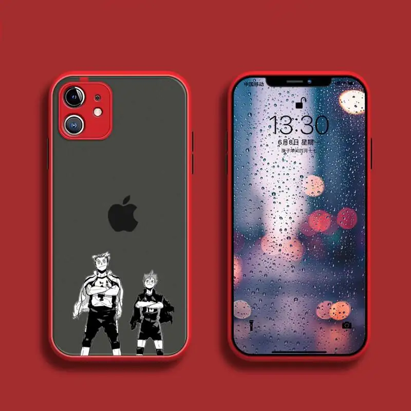 Haikyuu Phone Case For iPhone 12 11 Mini Pro XR XS Max 7 8 Plus X Matte transparent White Cover
Haikyuu Phone Case For iPhone 12 11 Mini Pro XR XS Max 7 8 Plus X Matte transparent White Cover