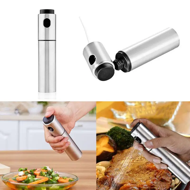 Olive Oil Spray Bottles BBQ Oil And Vinegar Dispenser Stainless Steel Dispenser Sprayer Bottle LX8187
Olive Oil Spray Bottles BBQ Oil And Vinegar Dispenser Stainless Steel Dispenser Sprayer Bottle LX8187