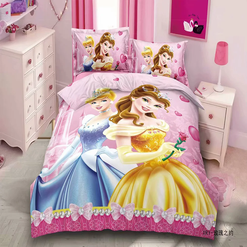 Disney Cartoon sofia Princess Kids Girls Bedding Set Duvet Cover Bed Sheet Pillow Cases Twin Single 2/3/4 Pieces for 1.2 m Bed
Disney Cartoon sofia Princess Kids Girls Bedding Set Duvet Cover Bed Sheet Pillow Cases Twin Single 2/3/4 Pieces for 1.2 m Bed