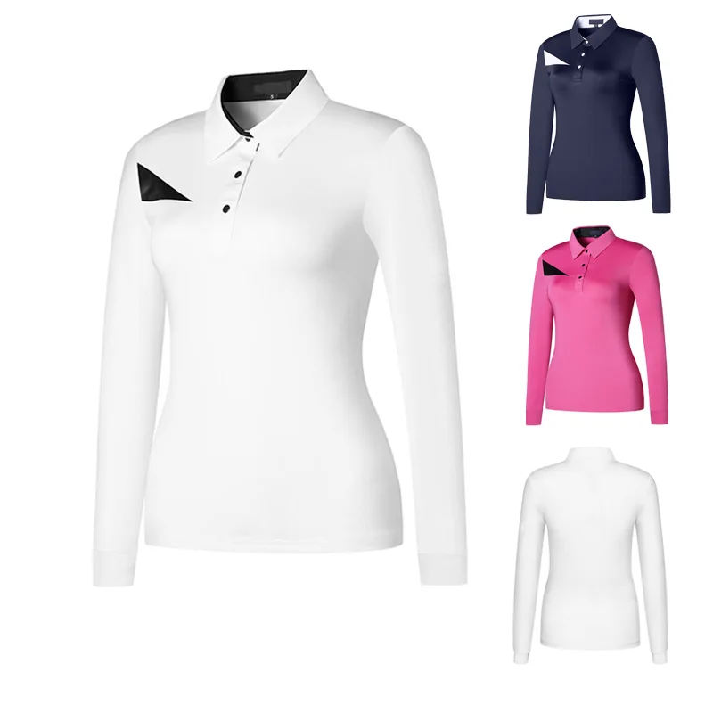 New Autumn Golf Clothing Women's Outdoor Sports Long Sleeve Casual Slim Polo Shirt Breathable Quick Drying T-shirt
New Autumn Golf Clothing Women's Outdoor Sports Long Sleeve Casual Slim Polo Shirt Breathable Quick Drying T-shirt