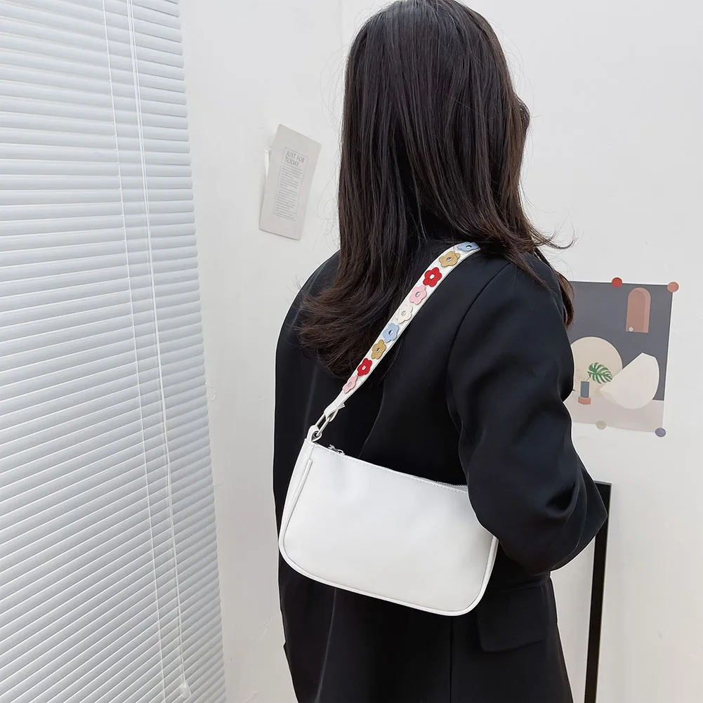Kawaii sweet multicolored rainbow flowers PU leather baguette bag handbag vintage harajuku mini underarm bag axillary cute pouch
Kawaii sweet multicolored rainbow flowers PU leather baguette bag handbag vintage harajuku mini underarm bag axillary cute pouch