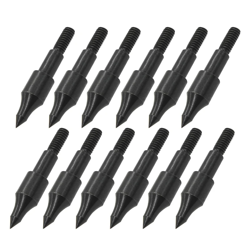 New 12Pcs 100 Grain Archery Field Points 5/16 In Target Broadheads Steel Hunting for Compound Bow Recurve Bow
New 12Pcs 100 Grain Archery Field Points 5/16 In Target Broadheads Steel Hunting for Compound Bow Recurve Bow
