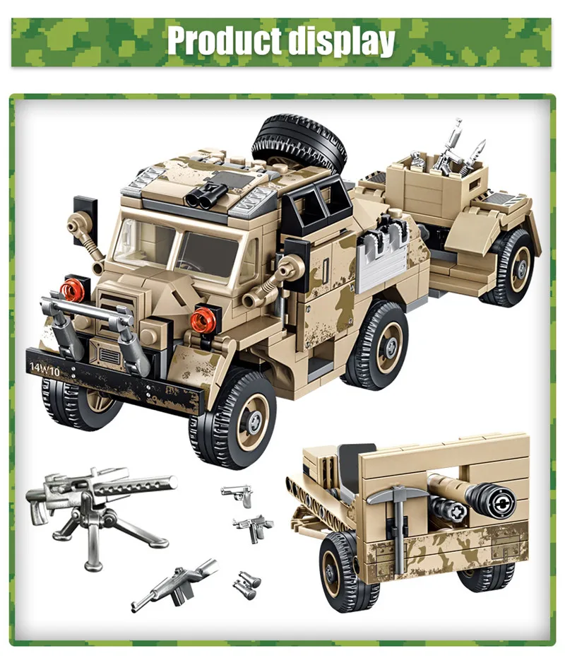 Children Landing Ship Trailer Building Blocks Military Tank For Kids plastic model warships Building Blocks Toys Armour Model
Children Landing Ship Trailer Building Blocks Military Tank For Kids plastic model warships Building Blocks Toys Armour Model