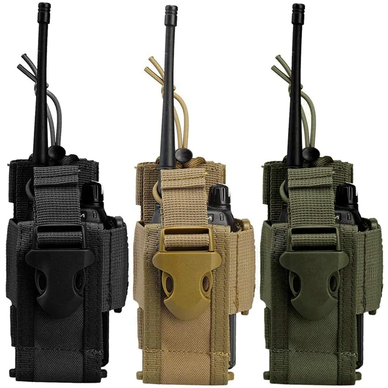 Adjustable Tactical Radio Holder Bag Molle Two Way Radio Holster Pouch Holder Nylon Duty Military Storage Case Walkie Talkiebag
Adjustable Tactical Radio Holder Bag Molle Two Way Radio Holster Pouch Holder Nylon Duty Military Storage Case Walkie Talkiebag