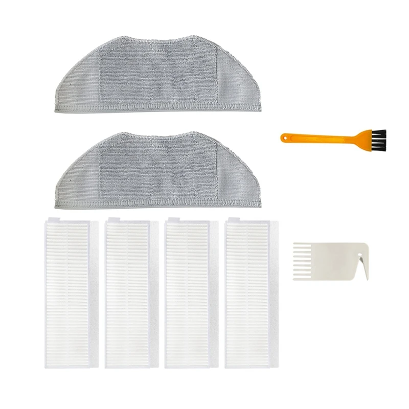 HOT-2 Set Vacuum Cleaner Parts: 1 Set Mop Cloth Hepa Filters Washable Air Filter & 1 Set Side Brush Hepa Filter Mop Cloth
HOT-2 Set Vacuum Cleaner Parts: 1 Set Mop Cloth Hepa Filters Washable Air Filter & 1 Set Side Brush Hepa Filter Mop Cloth