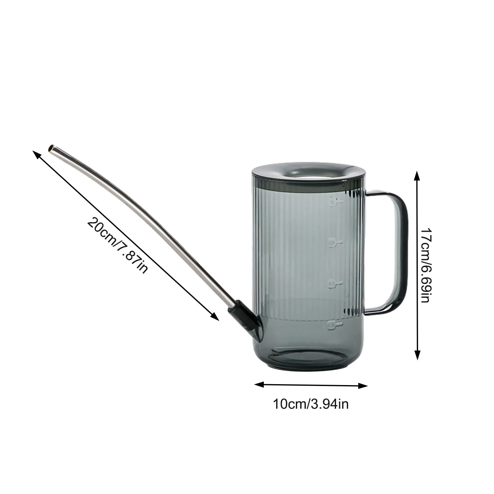 NEW 1L Long Mouth Watering Can Transparent Garden Watering Pot Stainless Steel Mouth Plastic Gardening Kettle
NEW 1L Long Mouth Watering Can Transparent Garden Watering Pot Stainless Steel Mouth Plastic Gardening Kettle