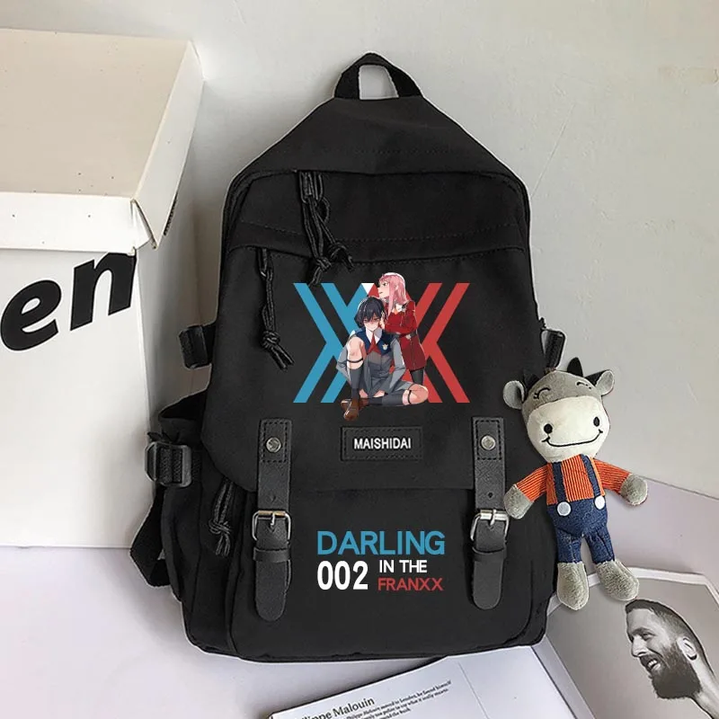 Рюкзак DARLING in the FRANXX 02 для мальчиков и девочек, школьный рюкзак для компьютерных поездок, Повседневная сумка на плечо для студентов, аниме Zero ...
Рюкзак DARLING in the FRANXX 02 для мальчиков и девочек, школьный рюкзак для компьютерных поездок, Повседневная сумка на плечо для студентов, аниме Zero ...