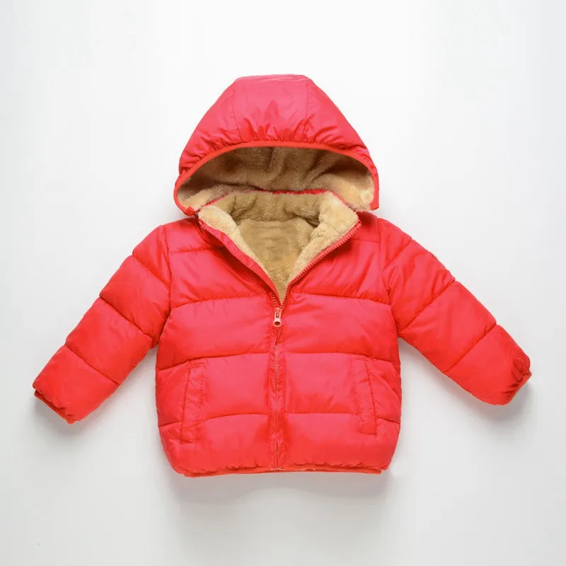 Флисовые зимние парки детские куртки для девочек и мальчиков теплая плотная