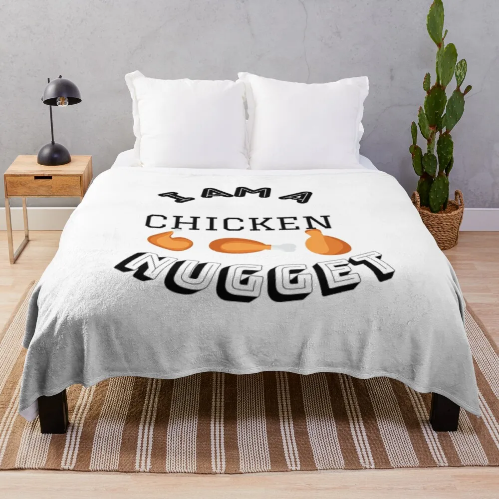 I AM A CHICKEN NUGGET Super Soft Blanket Sublimation Covered Blanket Bedding Flannel for Children Adult Bedrooms Decor
I AM A CHICKEN NUGGET Super Soft Blanket Sublimation Covered Blanket Bedding Flannel for Children Adult Bedrooms Decor