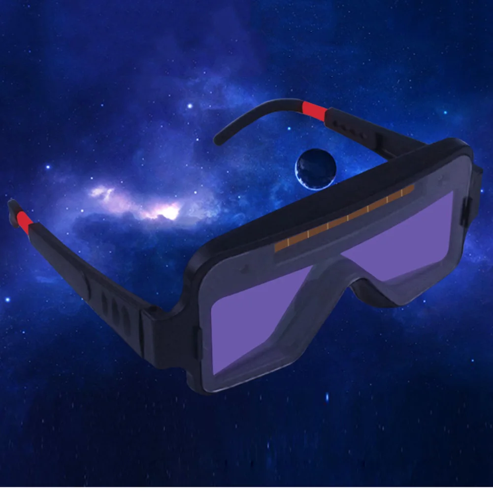 1pcs Solar Powered Auto Darkening Welding Helmet Eyes Goggle Welder Glasses For Gas Welding, Steel Welding, Cutting, Welding
1pcs Solar Powered Auto Darkening Welding Helmet Eyes Goggle Welder Glasses For Gas Welding, Steel Welding, Cutting, Welding
