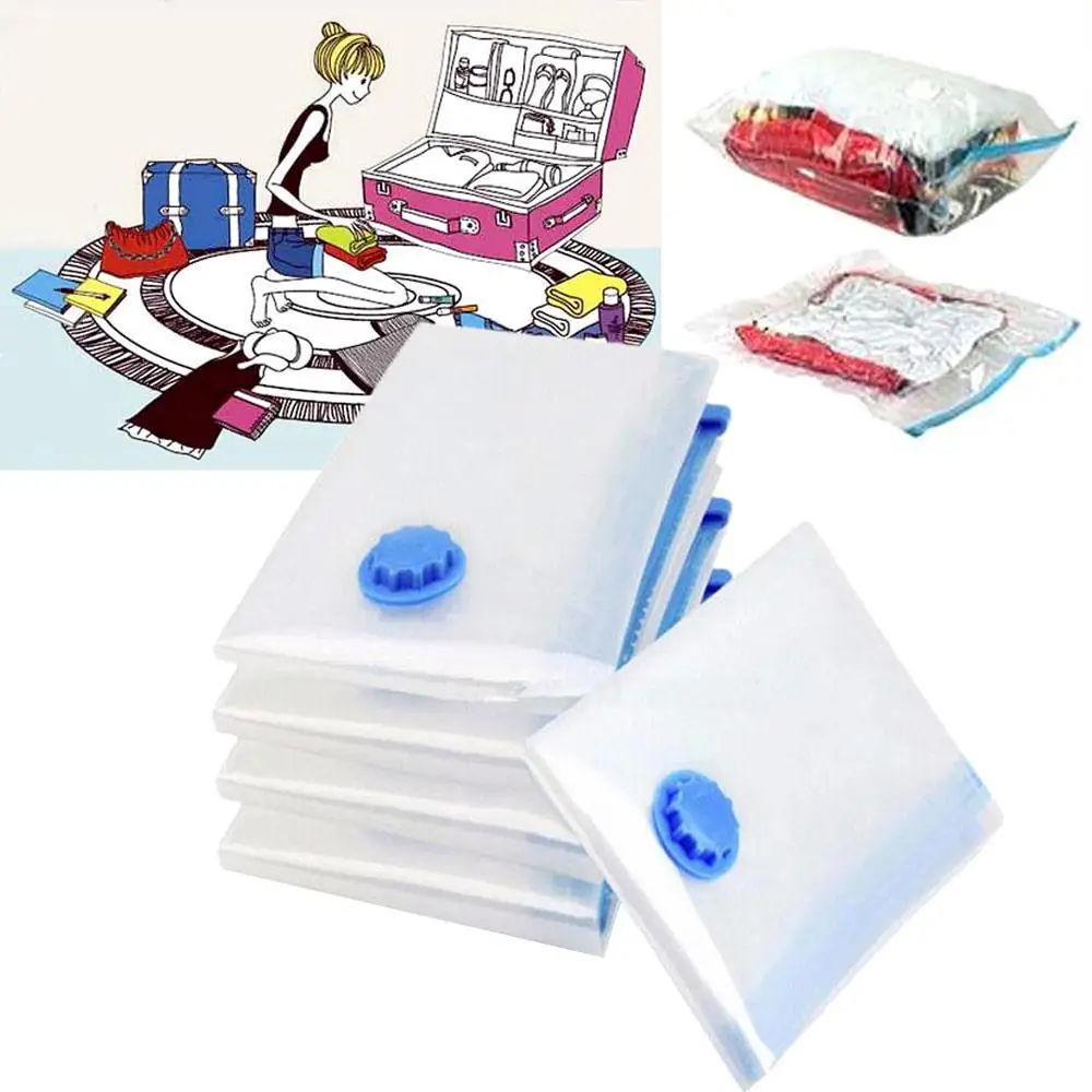 5pcs/Set Vacuum Travel Storage Bag Convenient Practical Compression Bag Vacuum Storage Bag Hand Pump Household Products
5pcs/Set Vacuum Travel Storage Bag Convenient Practical Compression Bag Vacuum Storage Bag Hand Pump Household Products