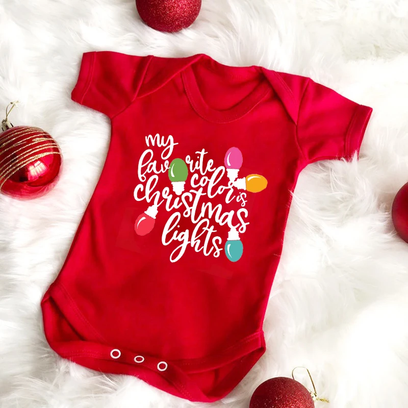 

Baby Red Christmas Jumpsuit My First Christmas Baby Jumpsuit Unisex Christmas Bodysuits Merry Christmas Presents Clothes