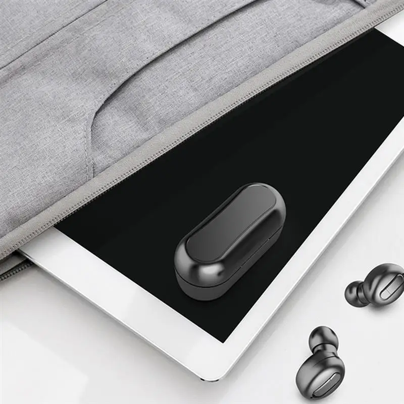 1 Pair Bluetooth 5.0 Wireless Earbuds In-ear Headphones with 300mAh Charging Case Waterproof TWS Stereo Earphones for Sport
1 Pair Bluetooth 5.0 Wireless Earbuds In-ear Headphones with 300mAh Charging Case Waterproof TWS Stereo Earphones for Sport