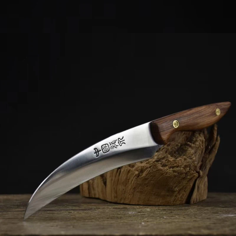 Jianmang Hunting Knife Fruit Knife Kitchen Bone Knife Scimitar Handmade Outdoor Knife Tactical Survival Knife
Jianmang Hunting Knife Fruit Knife Kitchen Bone Knife Scimitar Handmade Outdoor Knife Tactical Survival Knife