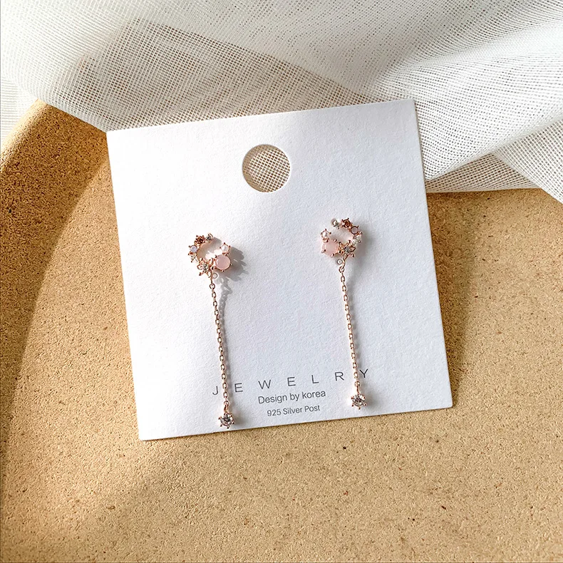Elegant Tassel Earrings Girl Fashion Oorbellen Stud Earrings Sweety Dangle Rhinestone Long Line Jewelry Gift For Lover Friend
Elegant Tassel Earrings Girl Fashion Oorbellen Stud Earrings Sweety Dangle Rhinestone Long Line Jewelry Gift For Lover Friend