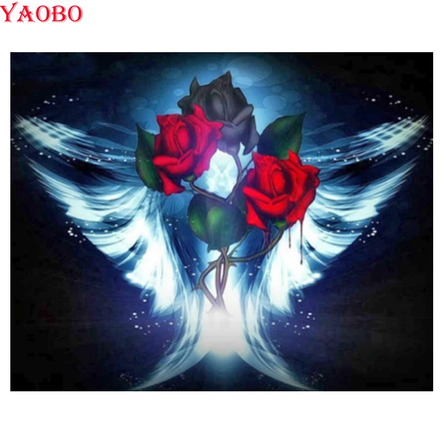 New arrival Full Square Drill 5D Diamond Painting Rose Flower Diy Diamond Embroidery Angel Gift for Lovers Cross Stitch Sticker
New arrival Full Square Drill 5D Diamond Painting Rose Flower Diy Diamond Embroidery Angel Gift for Lovers Cross Stitch Sticker