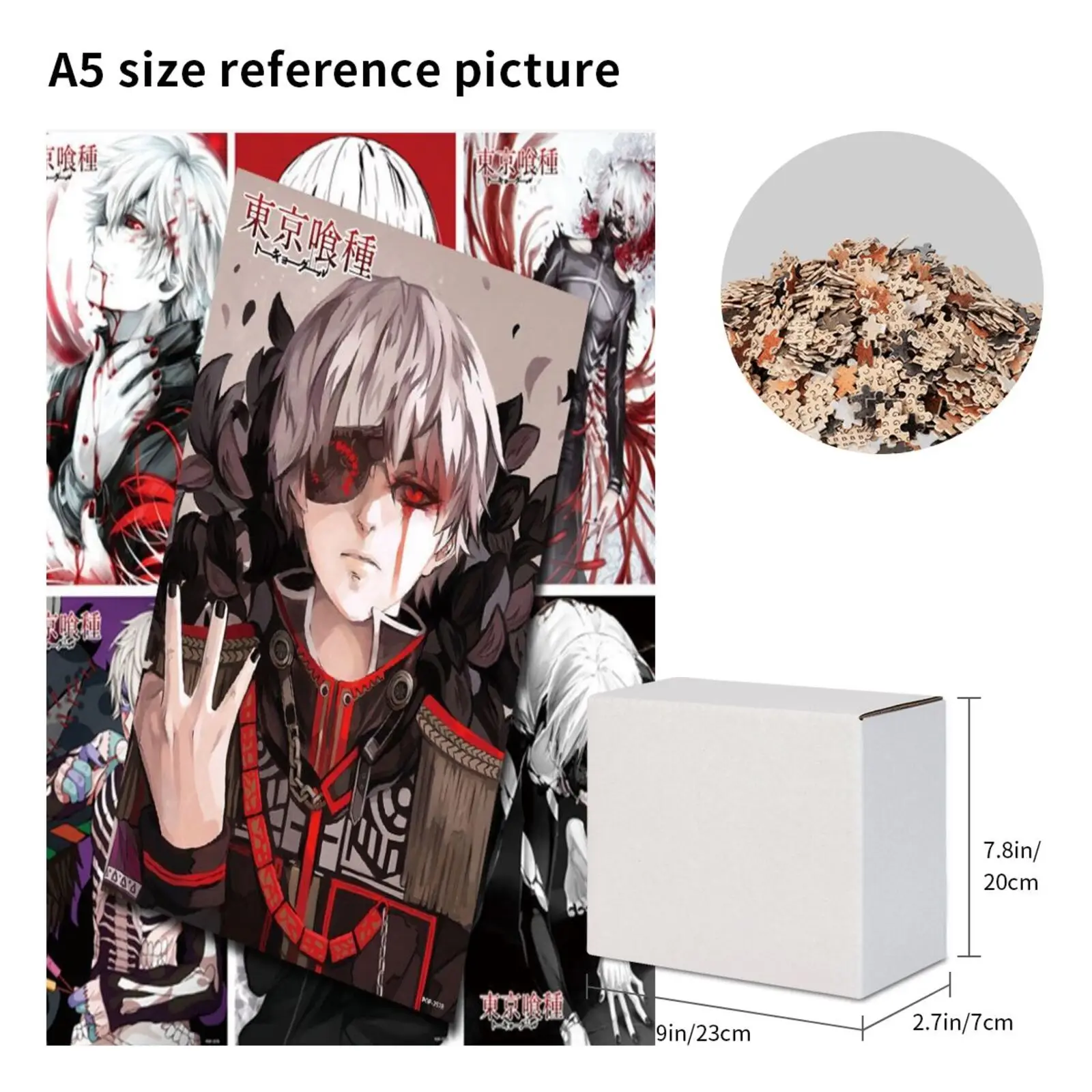 Anime Tokyo Ghoul Scene Pattern 300 500 1000 PCS Wood Jigsaw Puzzle Toy Wall Decor Picture Family Parent Child Games_hj03
Anime Tokyo Ghoul Scene Pattern 300 500 1000 PCS Wood Jigsaw Puzzle Toy Wall Decor Picture Family Parent Child Games_hj03