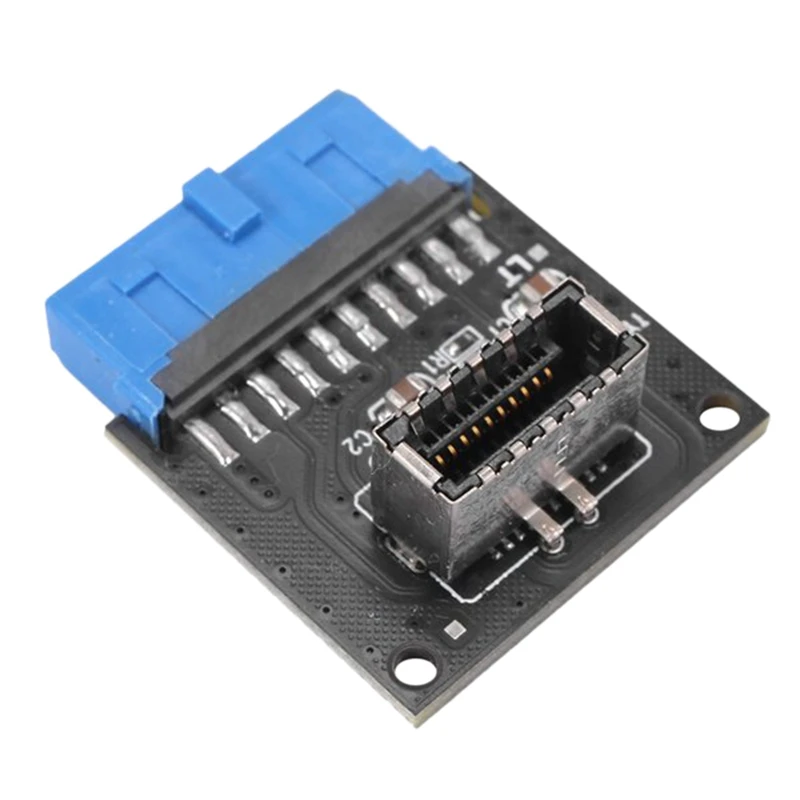 USB Header Adapter USB 3.1 Front Panel Socket Type-E to USB 3.0 20Pin Header Male Extension Adapter for Motherboard
USB Header Adapter USB 3.1 Front Panel Socket Type-E to USB 3.0 20Pin Header Male Extension Adapter for Motherboard