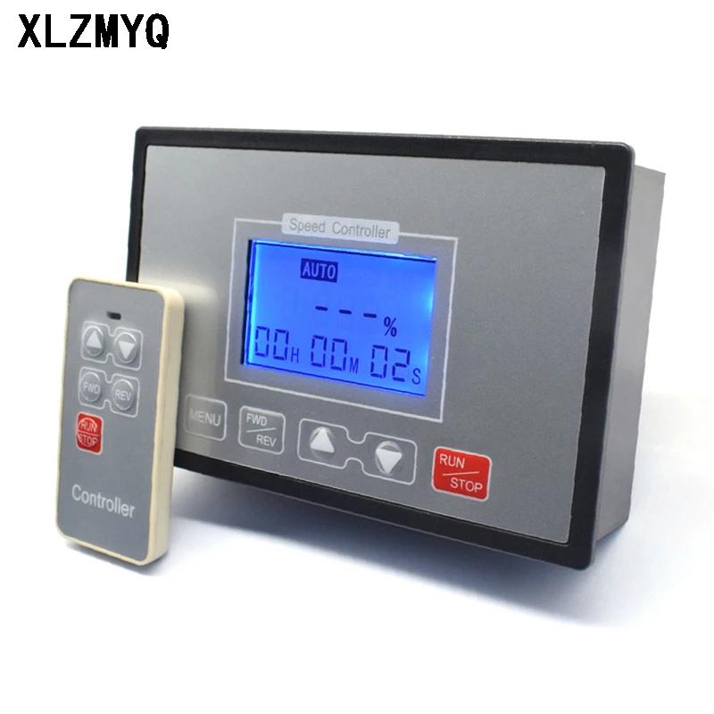 PWM DC Motor Speed Controller 0~100% adjustable 60A LCD Smart Digital Display Timing Reversible Remote control 12V 24V 36V 48V 
PWM DC Motor Speed Controller 0~100% adjustable 60A LCD Smart Digital Display Timing Reversible Remote control 12V 24V 36V 48V