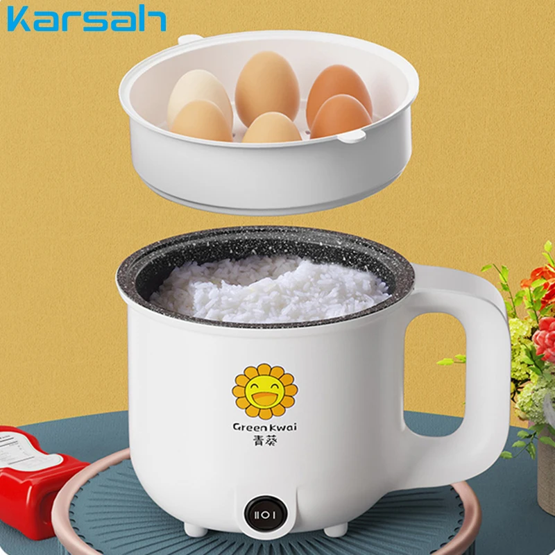Electric Cooking Machine Single/Double Layer Hot Pot Multifunction Mini Rice Cooker Non-stick Pan Pots Frying Cooker EU Plug
Electric Cooking Machine Single/Double Layer Hot Pot Multifunction Mini Rice Cooker Non-stick Pan Pots Frying Cooker EU Plug