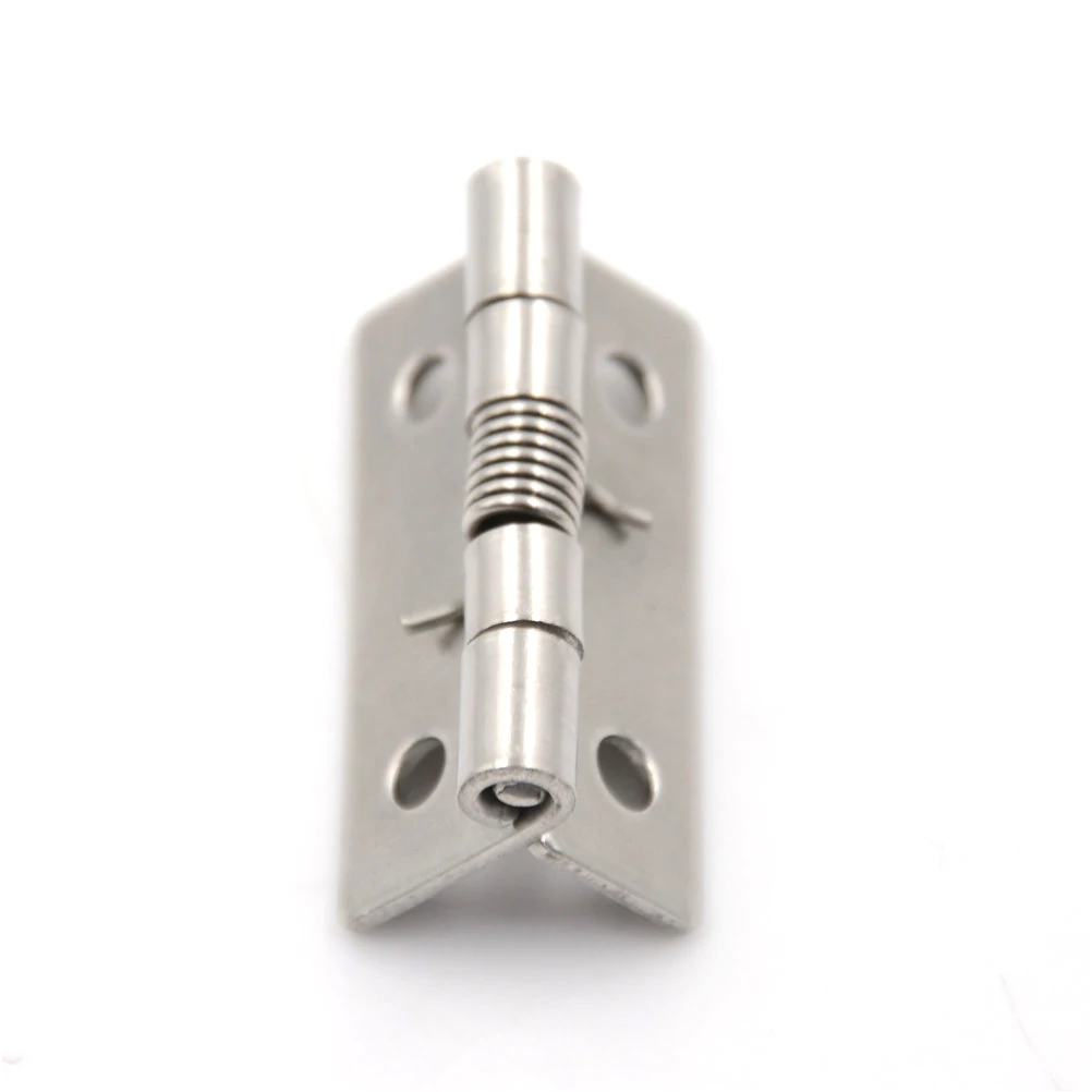 1pcs 2 Inch Long Stainless Steel Hinge Self-Closing Corner Spring Draw Door Hinge Furniture Cabinet Repair Hardware Supplies
1pcs 2 Inch Long Stainless Steel Hinge Self-Closing Corner Spring Draw Door Hinge Furniture Cabinet Repair Hardware Supplies