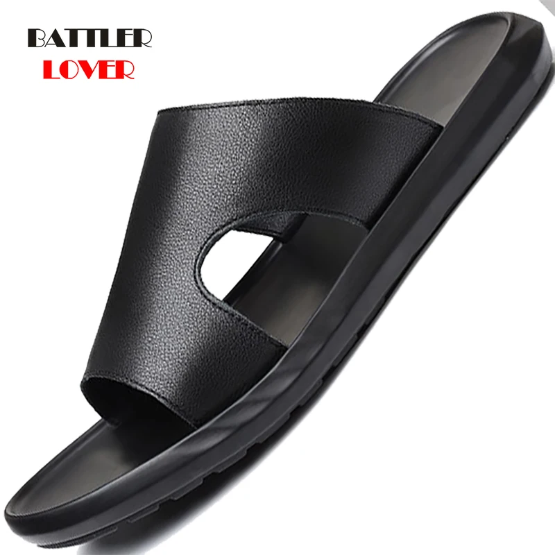 New Fashion Men Shoes Flats Summer Casual Slides Outside Sandals Beach Work Slippers Soft Genuine Cow Leather Flip Flop Footwear
New Fashion Men Shoes Flats Summer Casual Slides Outside Sandals Beach Work Slippers Soft Genuine Cow Leather Flip Flop Footwear