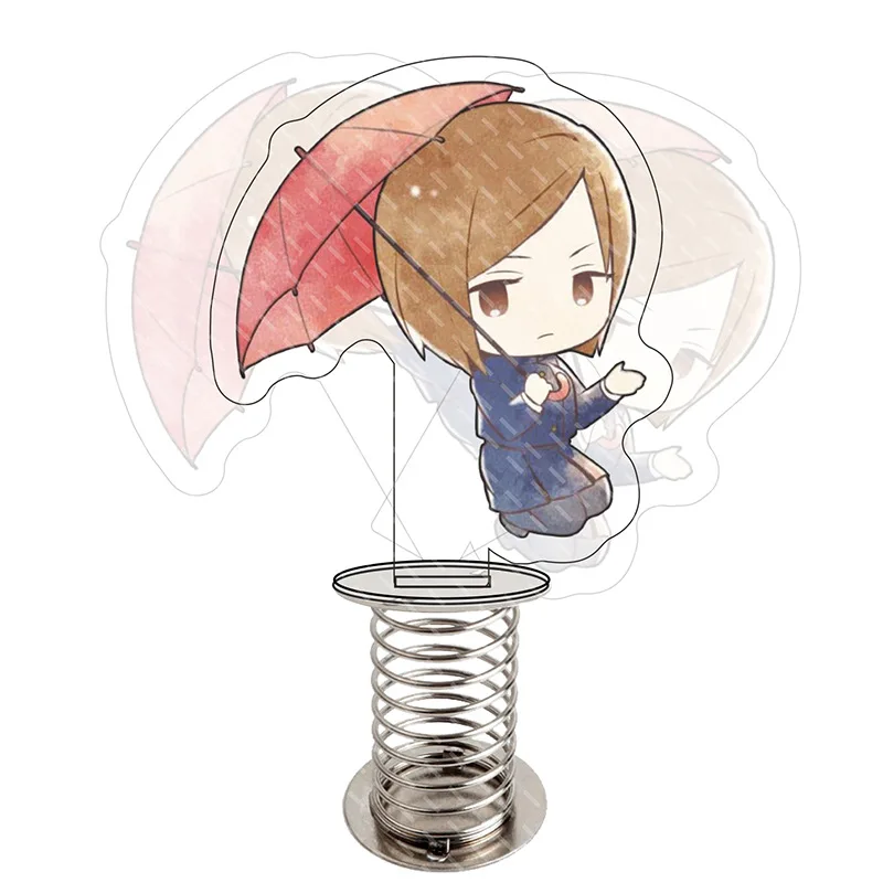 New Hot Animation Jujutsu Kaisen Spring Washer Stand Card Student Backpack Key Ring Birthday Gift Friend Stand Card Model
New Hot Animation Jujutsu Kaisen Spring Washer Stand Card Student Backpack Key Ring Birthday Gift Friend Stand Card Model