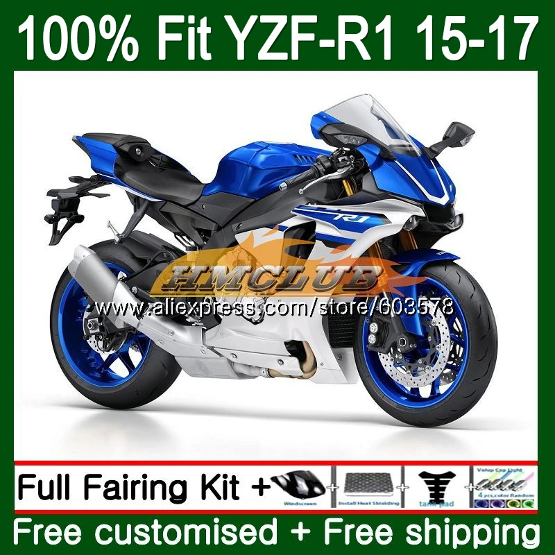 Инъекций для YAMAHA YZF-R1 YZF 1000 R1 2015 2016 2017 127CL. 18 YZF-1000 YZF R 1 YZF1000 YZFR1, 15, 16, 17, обтекатель OEM топ синего цвета
Инъекций для YAMAHA YZF-R1 YZF 1000 R1 2015 2016 2017 127CL. 18 YZF-1000 YZF R 1 YZF1000 YZFR1, 15, 16, 17, обтекатель OEM топ синего цвета