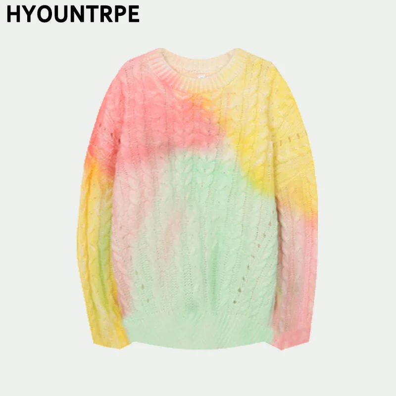 Fashion Colorful Sweater Mens Casual O-neck Loose Knitted Top Pullover New Autumn Winter Warm Hip Hop Streetwear Jumper Sweaters
Fashion Colorful Sweater Mens Casual O-neck Loose Knitted Top Pullover New Autumn Winter Warm Hip Hop Streetwear Jumper Sweaters