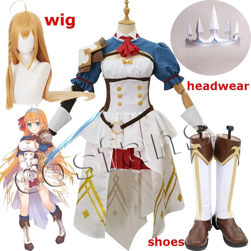 Game Princess Connect! Re:Dive Pecoline/Eustiana von Astraea Dress Cosplay Costume Halloween party costume Prop Fancy Dress Wig
Game Princess Connect! Re:Dive Pecoline/Eustiana von Astraea Dress Cosplay Costume Halloween party costume Prop Fancy Dress Wig