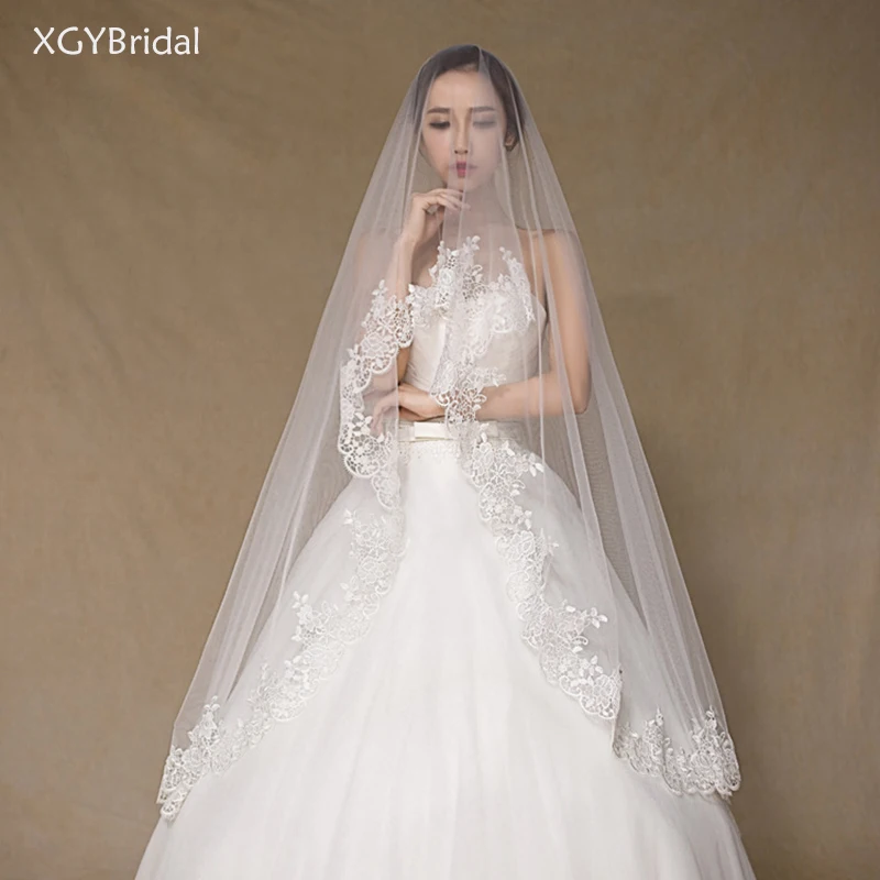 One-Layer Lace Edge Bridal Veil 2021 Cathedral Headdress Polyester Wedding Dress Accessories
One-Layer Lace Edge Bridal Veil 2021 Cathedral Headdress Polyester Wedding Dress Accessories