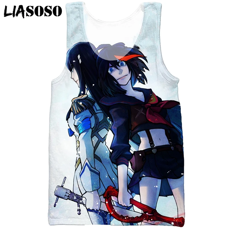 LIASOSO 3D Print Men's Japan Anime Kill La Kill Cute Girl Beach Casual Sleeveless Fashion Vest Hip Hop Cool Street Tank Tops
LIASOSO 3D Print Men's Japan Anime Kill La Kill Cute Girl Beach Casual Sleeveless Fashion Vest Hip Hop Cool Street Tank Tops