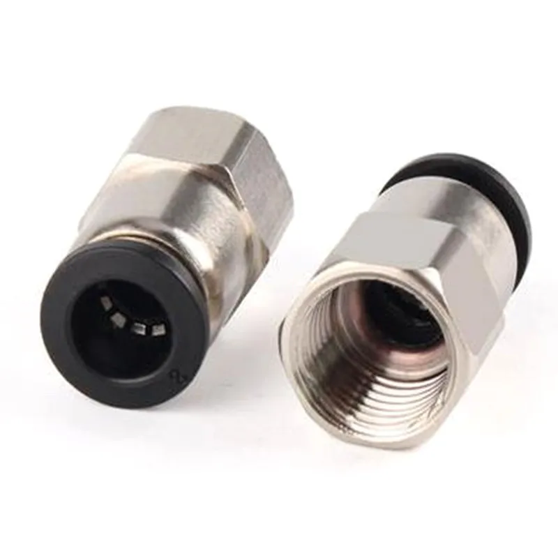 Black Internal Thread Straight Through PCF6-01 8-02 10-03 Tracheal Quick Connector Copper Tracheal Quick Plug
Black Internal Thread Straight Through PCF6-01 8-02 10-03 Tracheal Quick Connector Copper Tracheal Quick Plug